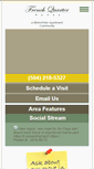 Mobile Screenshot of frenchquarter-homes.com